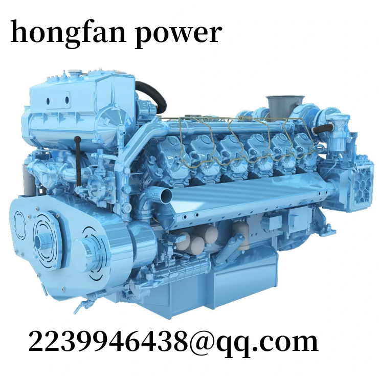  Marine Engine 800HP 1800rpm with CCS 12M26C810-18 Weichai Baudouin 