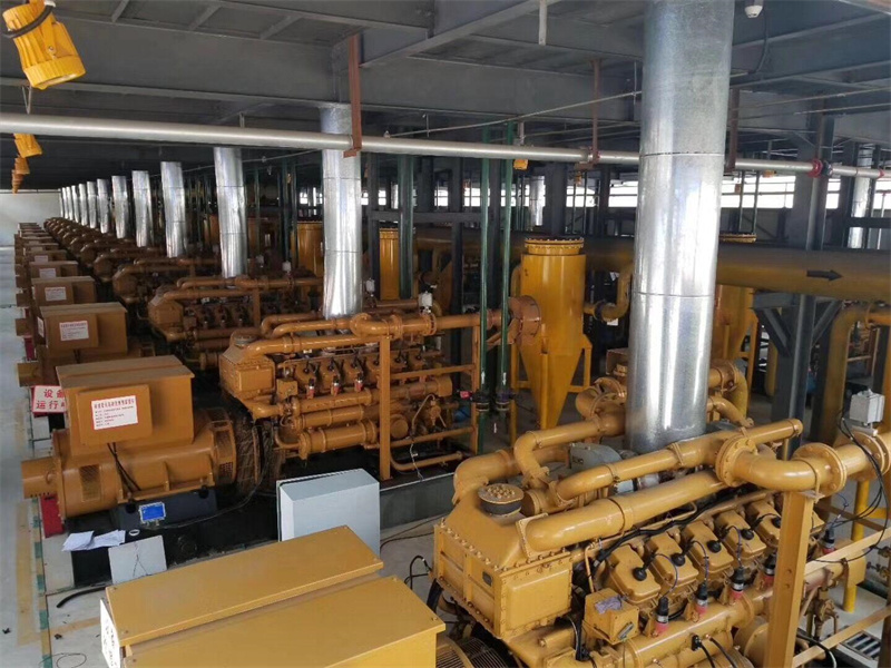 jinan engine 500GF-NK 500KW biogas generator factory