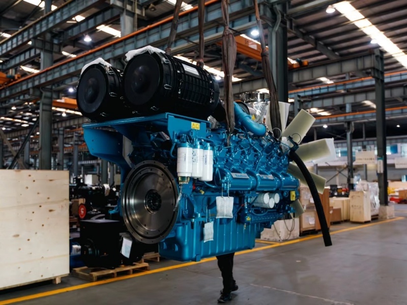 Baudouin 6M33G750/5 Diesel Engine 610KW 1500RPM Weichai brand