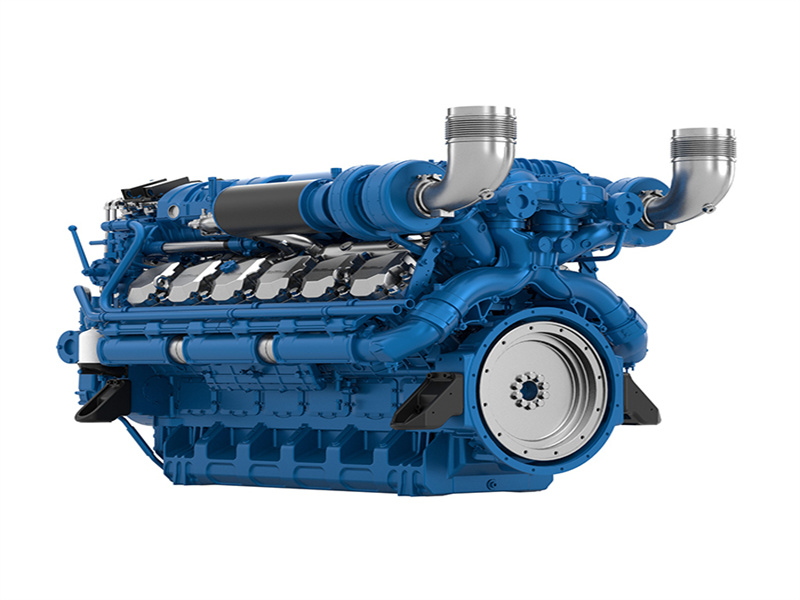 Baudouin 12M26G900/5-1 diesel engine 695KW equipped with alternator