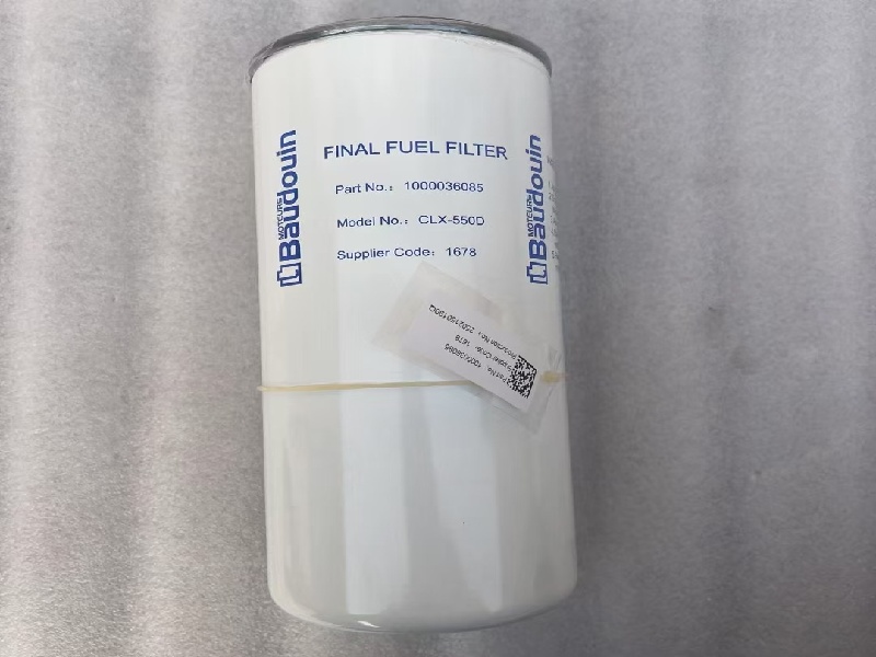 Filtro de combustible 1001822981, filtros de combustible originales Weichai, filtros de aceite.
