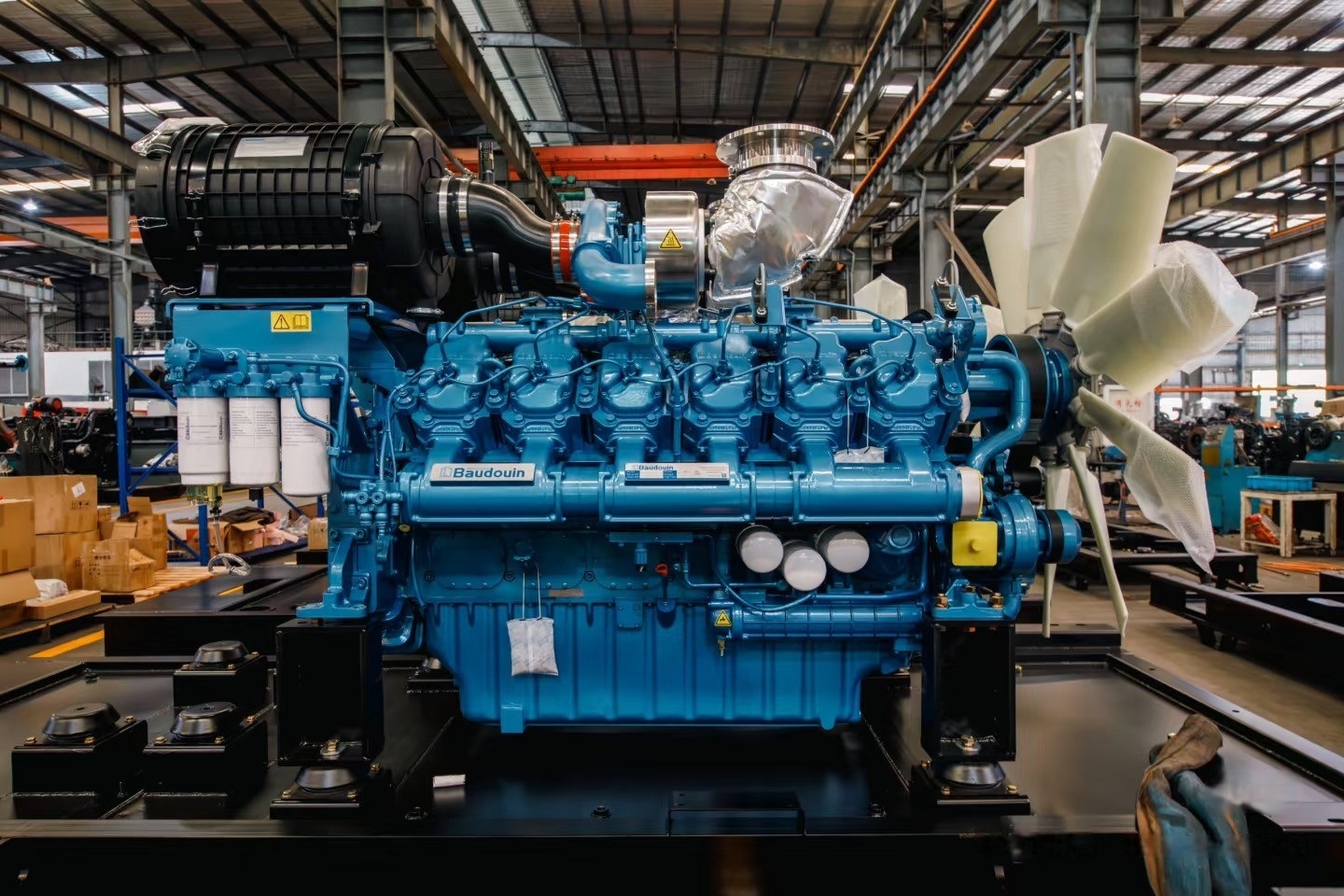 Engine Baudouin 6M33G715/5 715Kva Diesel Generator