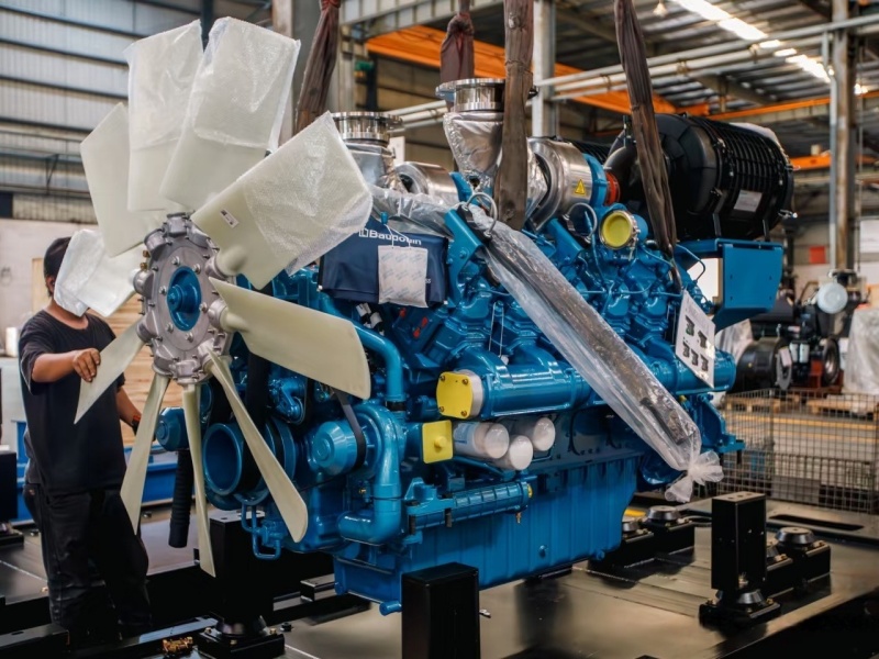Engine Baudouin 6M33G715/5 715Kva Diesel Generator