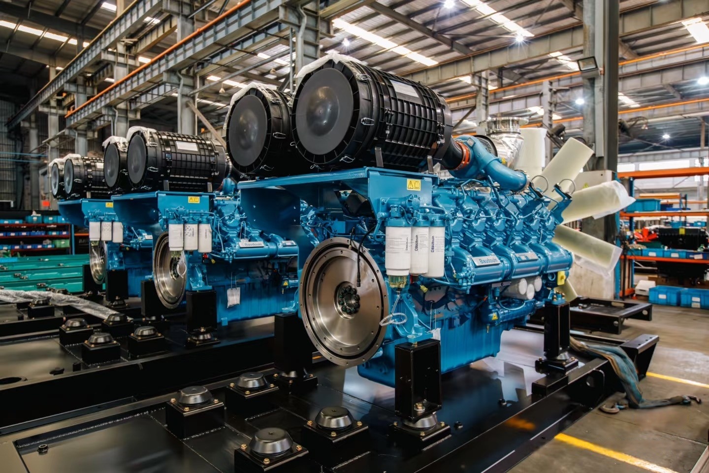 Engine Baudouin 6M33G715/5 715Kva Diesel Generator