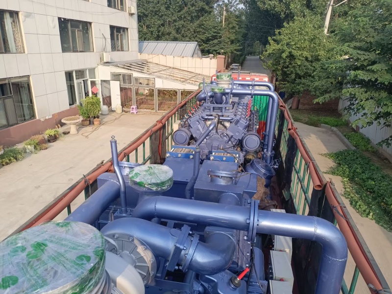 Gas engine mixer Gas engine mixer